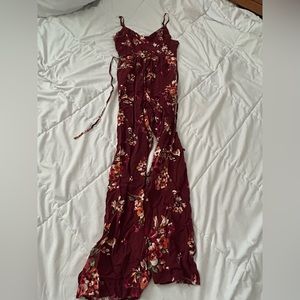 Floral jumpsuit
